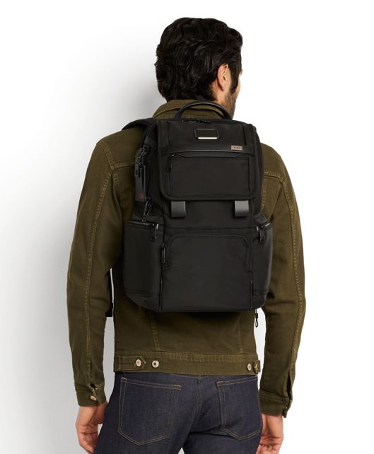 tumi alpha 3 flap backpack