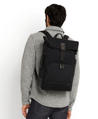 tumi roll top backpack