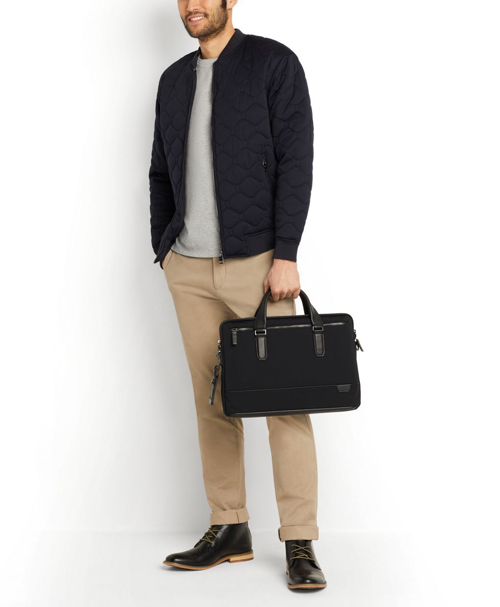 Tumi shop slim briefcase