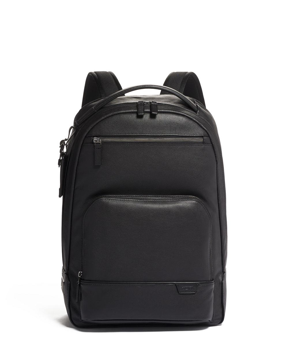 tumi leather backpack sale