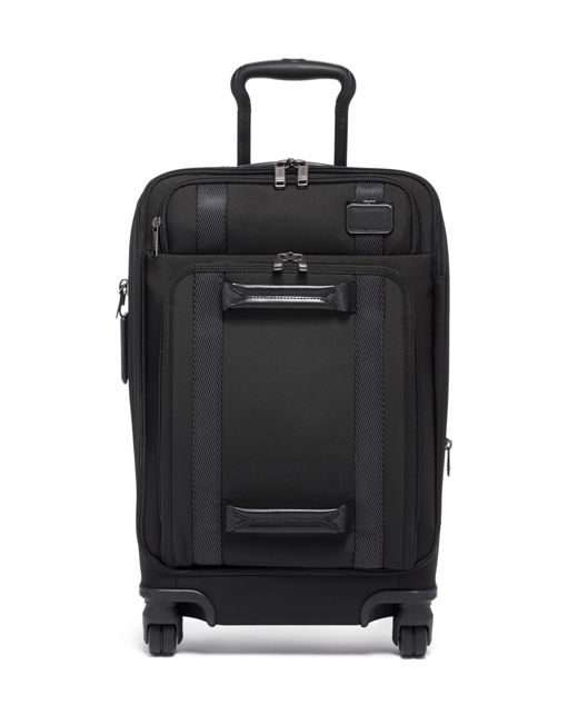 Black International Front Lid 4 Wheeled Carry-On