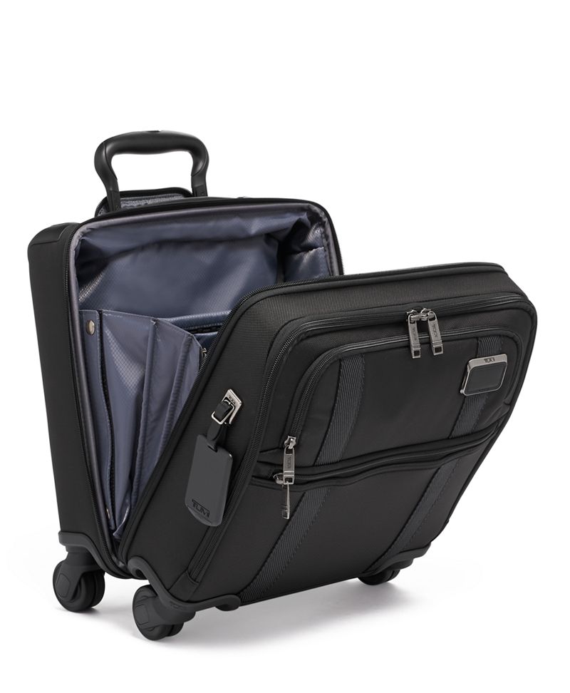 tumi compact wheeled brief