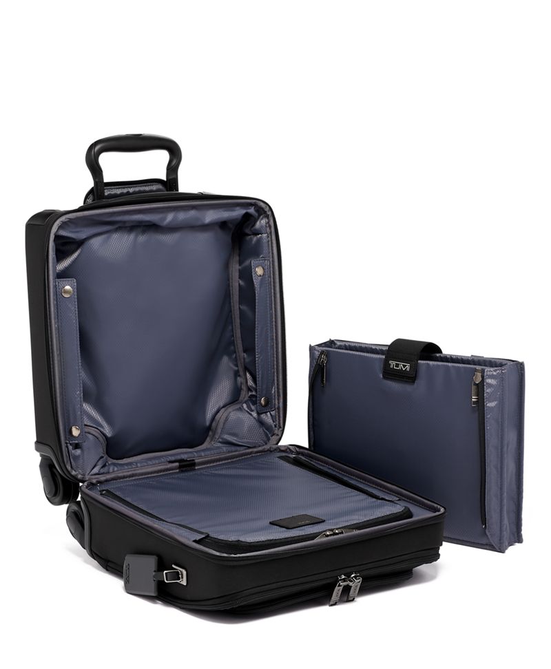 tumi compact wheeled brief