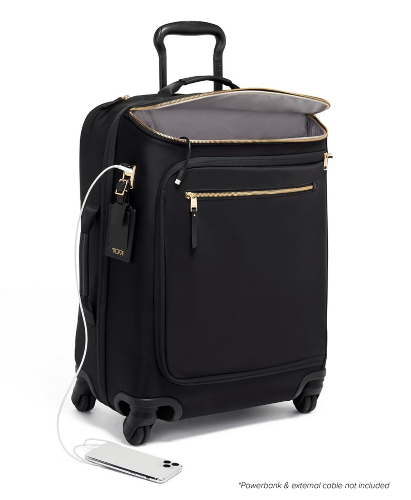 tumi tres leger continental carry on