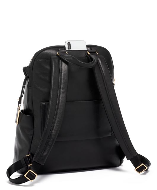 กระเป๋าสะพายหลัง Ruby Backpack Leather Black - large | Tumi Thailand