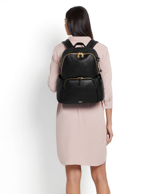 Ruby Backpack Leather Black - large | Tumi Thailand