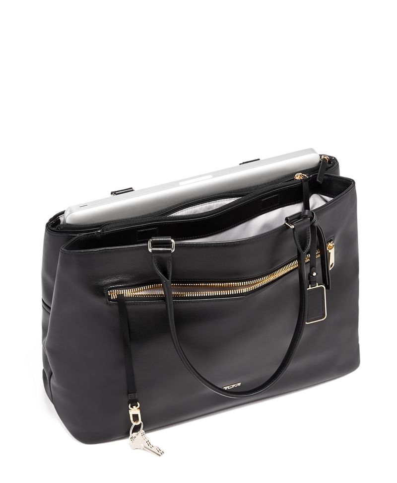 Sidney Business Tote Leather Voyageur Tumi Canada