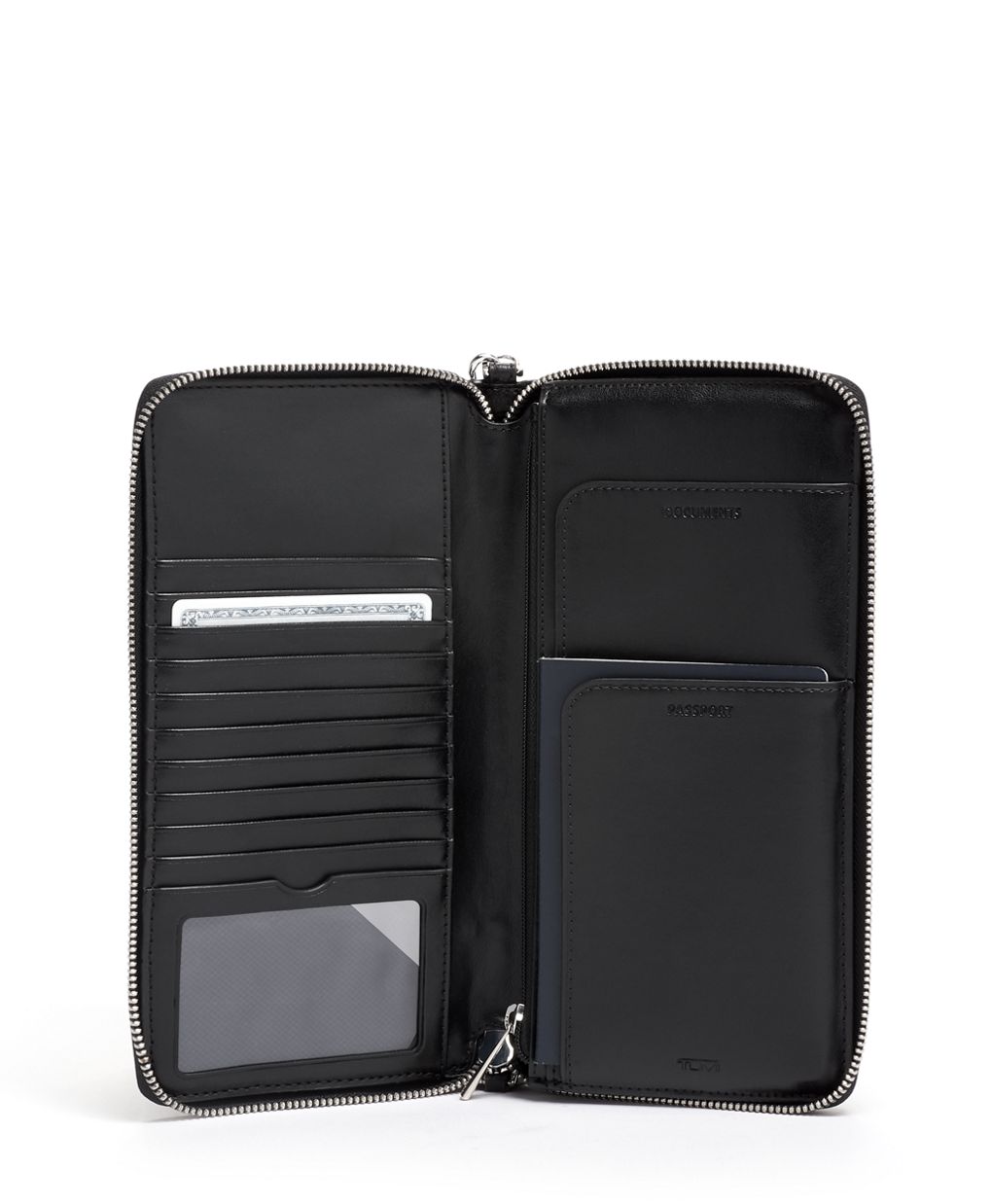 Tumi shop leather wallet