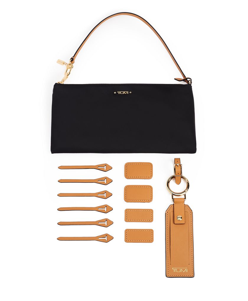 Pochette &agrave; garnitures contrastantes de TUMI