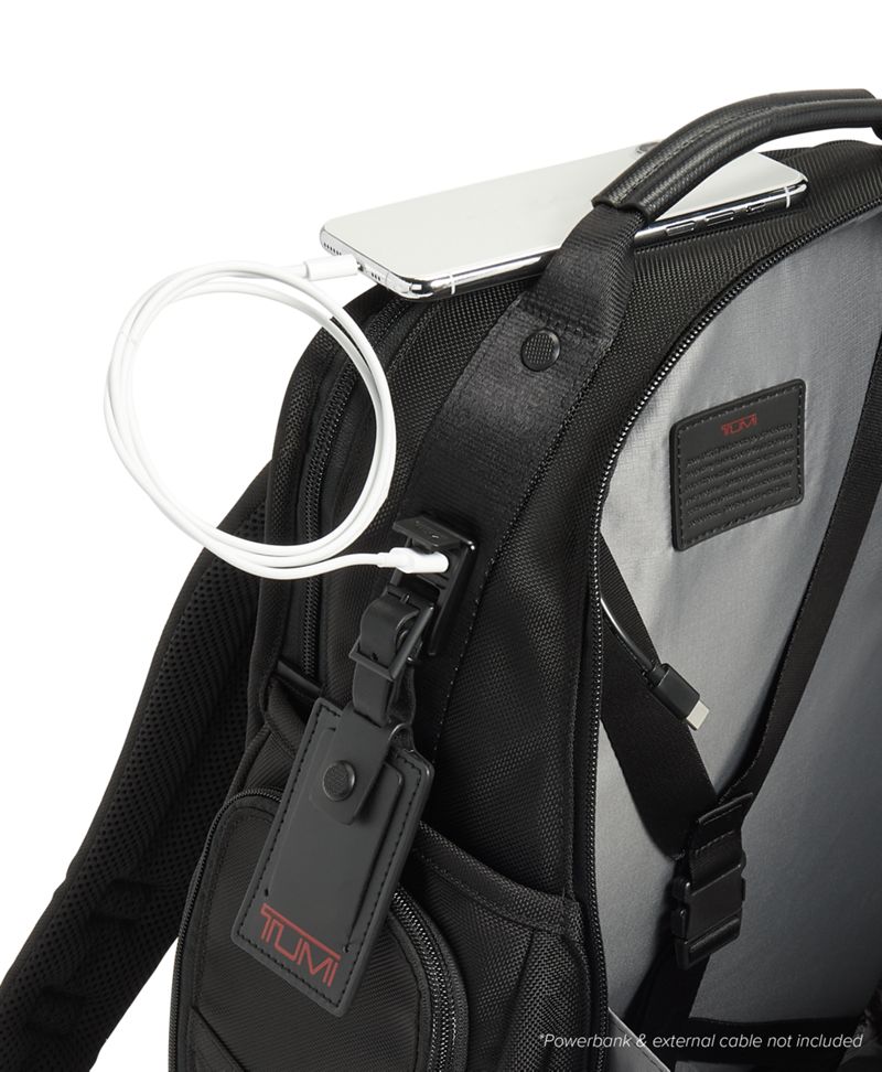 TUMI Alpha 3 Packing Backpack Black
