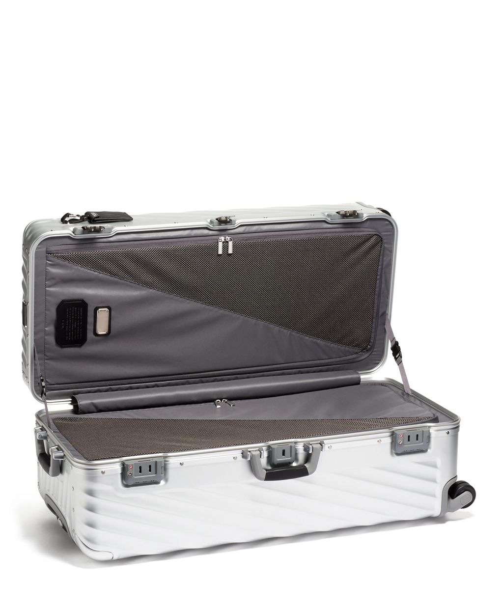 Original Trunk S Aluminum Suitcase, Silver