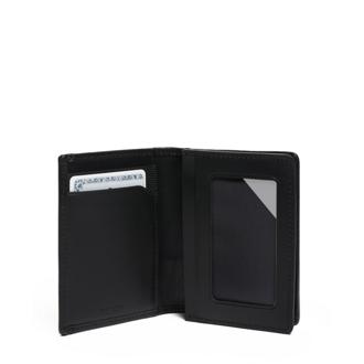 กระเป๋าใส่บัตร Gusseted Card Case black - medium | Tumi Thailand