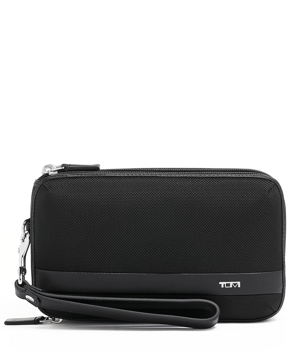 Tumi double hotsell zip envelope clutch