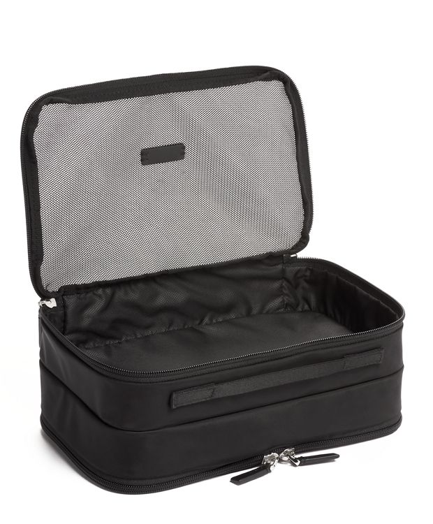 Black Double-Sided Zip Packing Cube