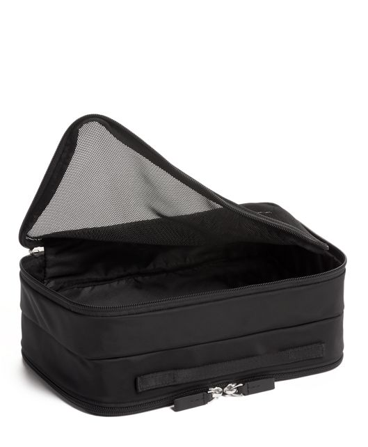 กระเป๋าเก็บเสื้อผ้า Double-Sided Zip Packing Cube black - large | Tumi Thailand