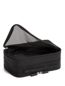 Double-Sided Zip Packing Cube in Black Side View