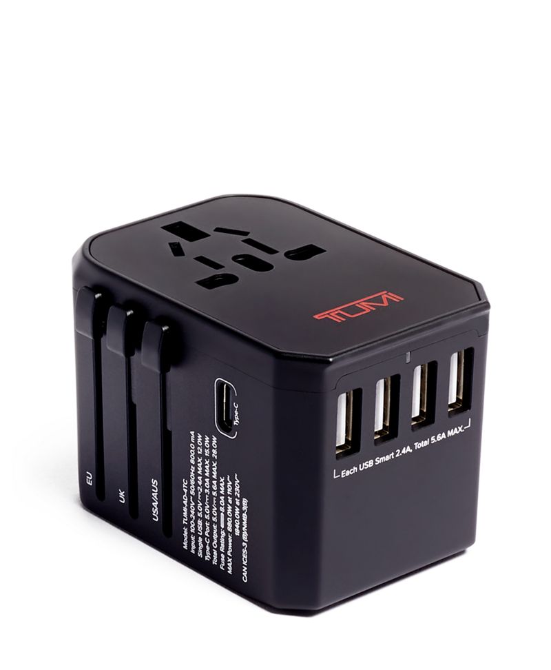 4 Port USB Power Adapter Electronics Tumi United States