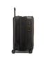 Aero International Expandable 4 Wheel Carry-On in Black Side View