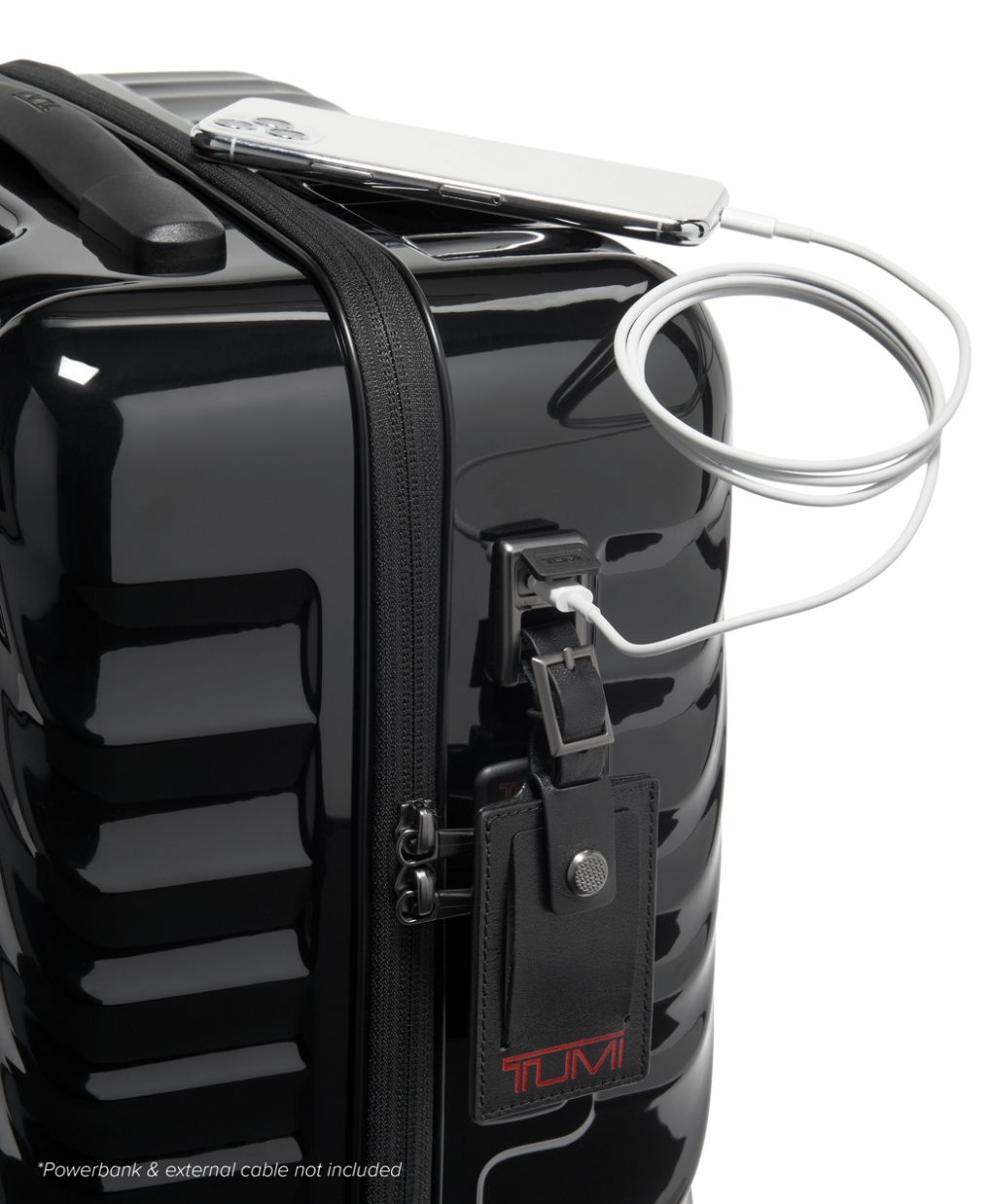 Tumi Alpha Small Compact 4 Wheeled Brief Black