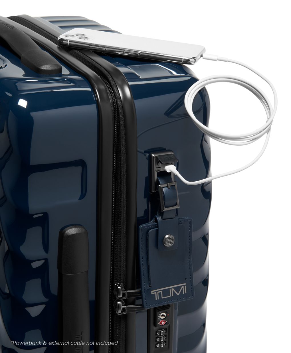 Tumi cable outlet bag