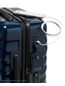 International Expandable 4 Wheeled Carry-On in Navy Side View