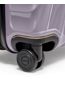 International Expandable 4 Wheel Carry-On in Lilac Side View