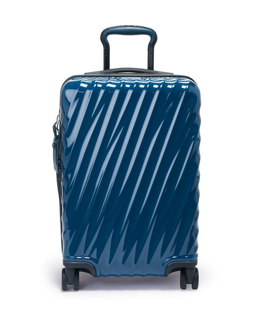 Dark  Turquoise International Expandable 4 Wheeled Carry-On