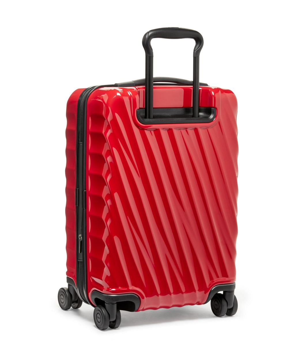 Tumi red store carry on