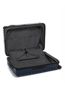 Extended Trip Expandable 4 Wheeled Packing Case in Navy Side View