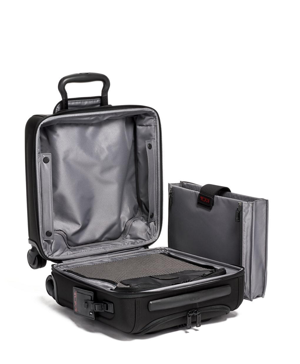 Tumi 4 wheeled compact brief sale