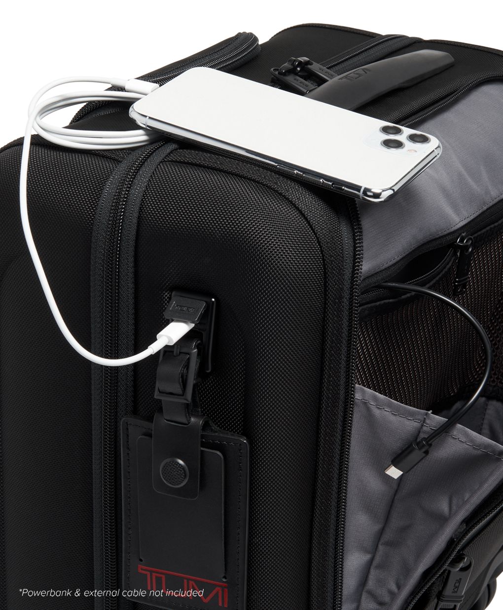 Tumi cable outlet bag