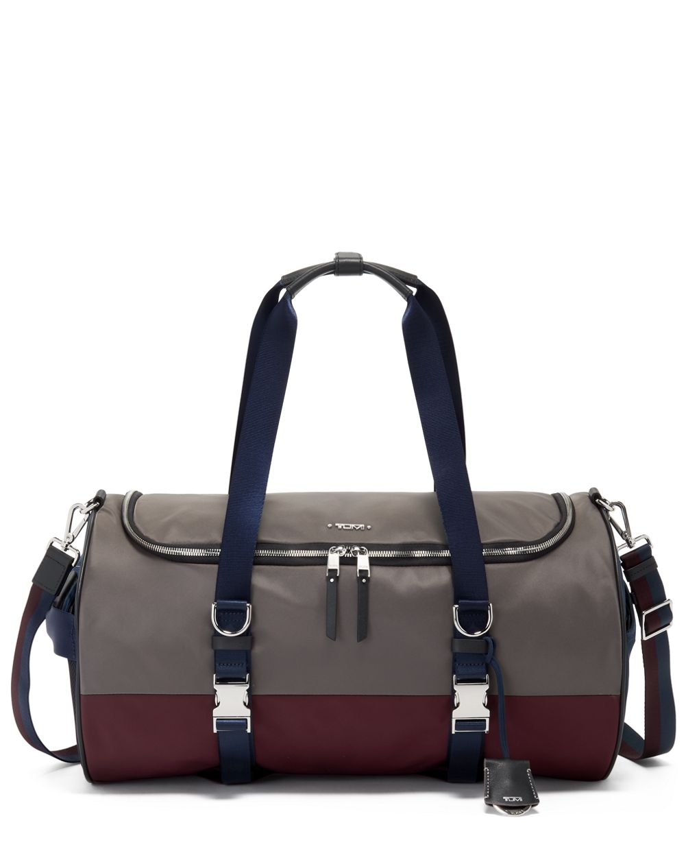 Tumi leather duffle sale