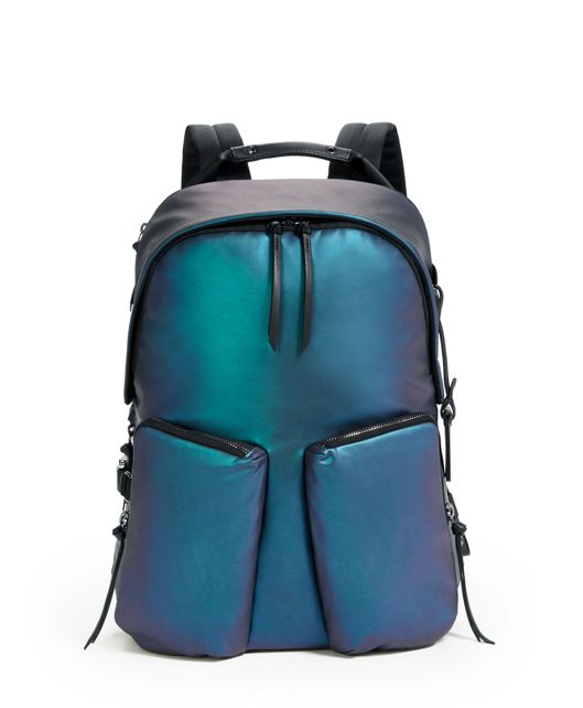 Iridescent  Blue Meadow Backpack