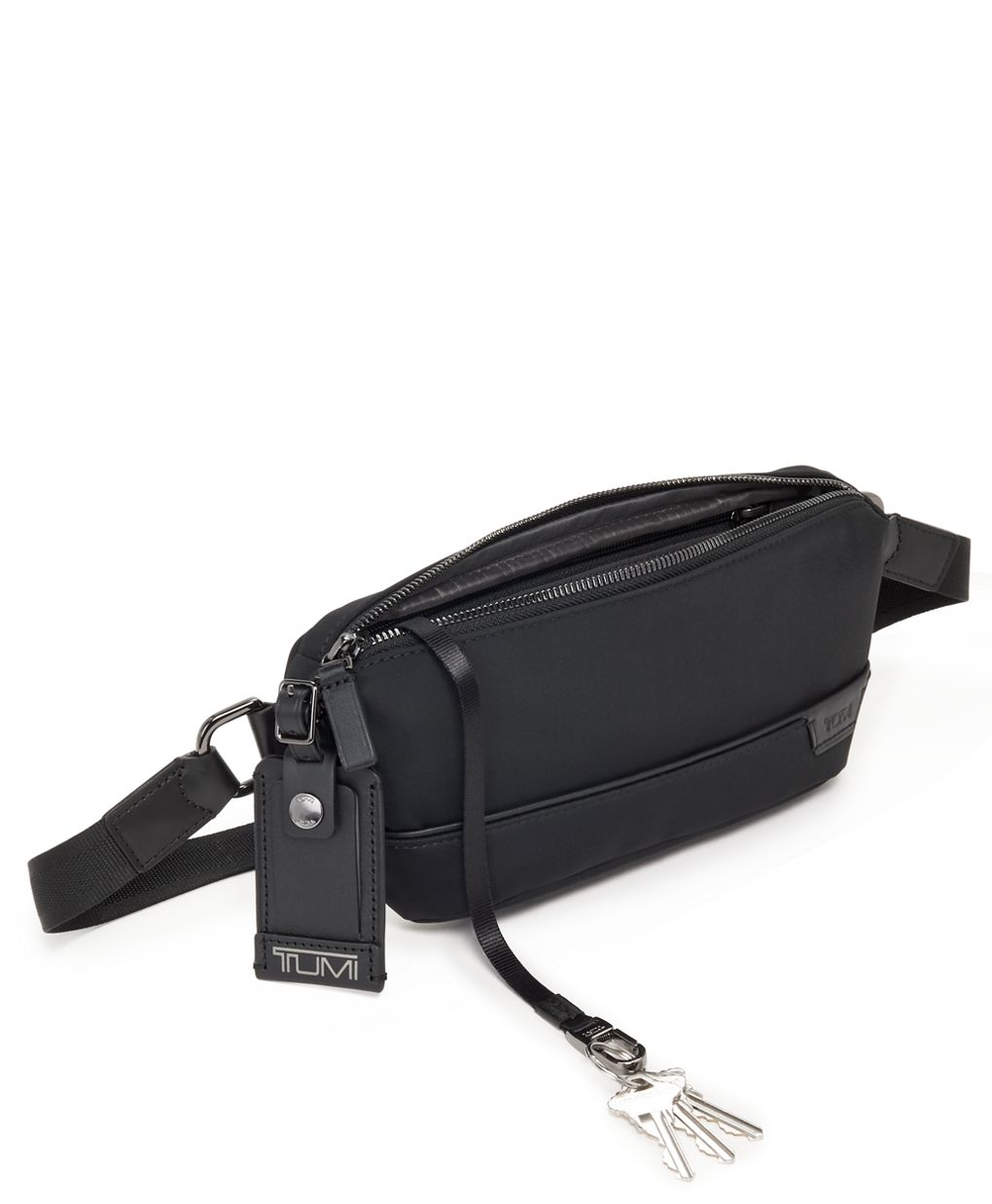 No Boundaries Women's Hands Free Rectangular Fanny Pack Black, Size: One Size