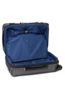 International Dual Access 4 Wheeled Carry-On in Titanium  Grey Side View