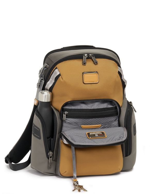 Golden  Brown Navigation Backpack