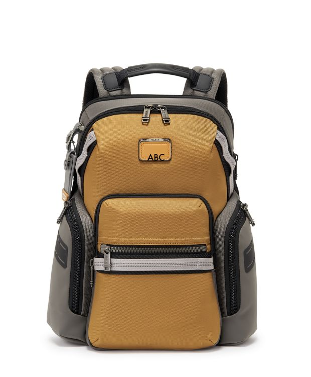 Golden  Brown Navigation Backpack