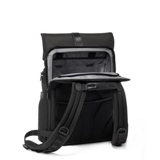Logistics Flap Lid Backpack Black - medium | Tumi Thailand
