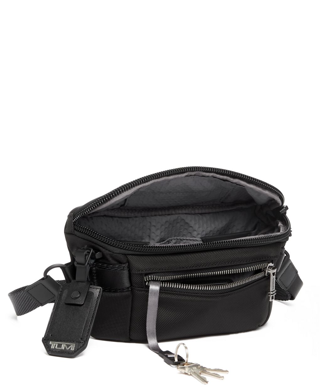 Mens Bags Belt Bags Tumi 142483 Classified Waistpack in Black for Men waist bags and bumbags 