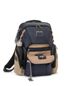 Navigation Backpack in Midnight  Navy/Khaki Side View