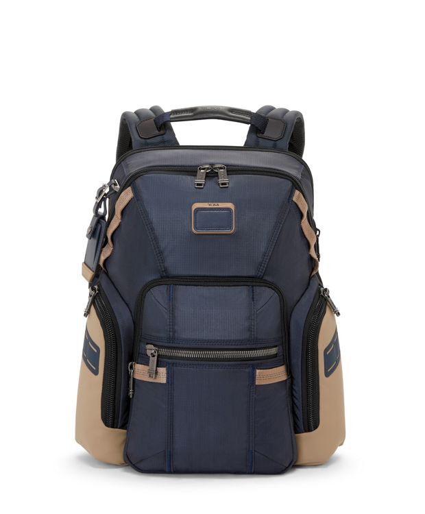 Midnight  Navy/Khaki Navigation Backpack