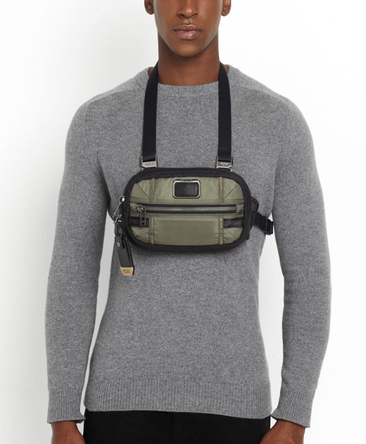 RECRUIT CHEST PACK Olive Green - large | Tumi Thailand