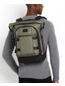Ally Roll Top Backpack in Grey Side View