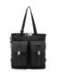 Liaison Tote in Black Side View