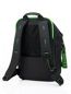 Finch Backpack 15” in Black  Green Side View