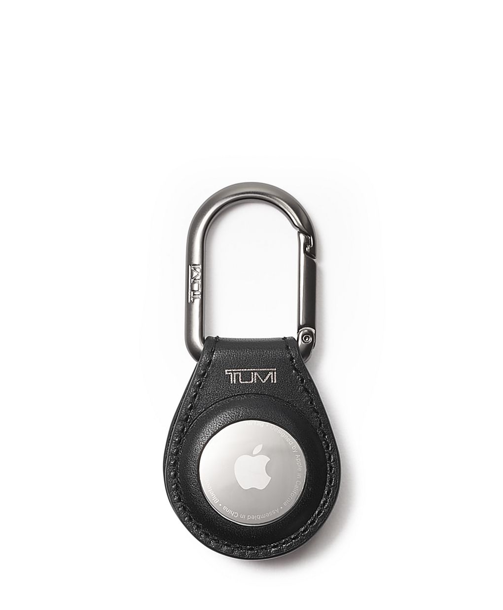 Personalized Minimalist Apple AirTag Trackable Full Grain 