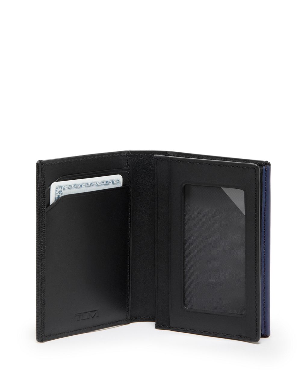 Tumi Men's Nassau SLG Leather Money Clip Card Case