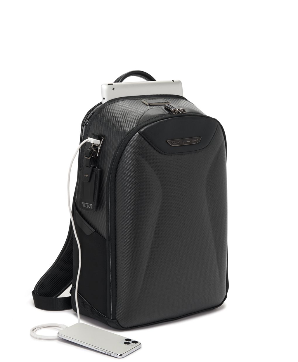 TUMI  McLaren Velocity Carbon Fiber Backpack - Black Edition