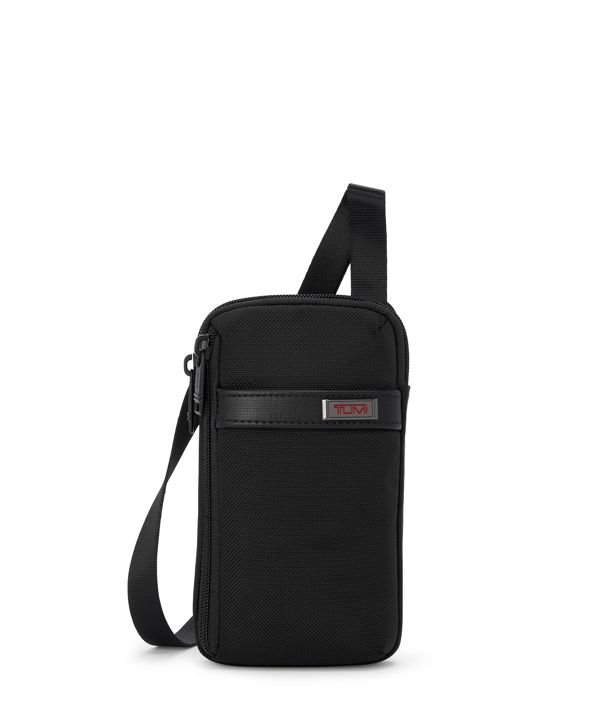 Tumi black crossbody bag sale