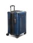 International Expandable 4 Wheeled Carry-On in Sky  Blue Side View